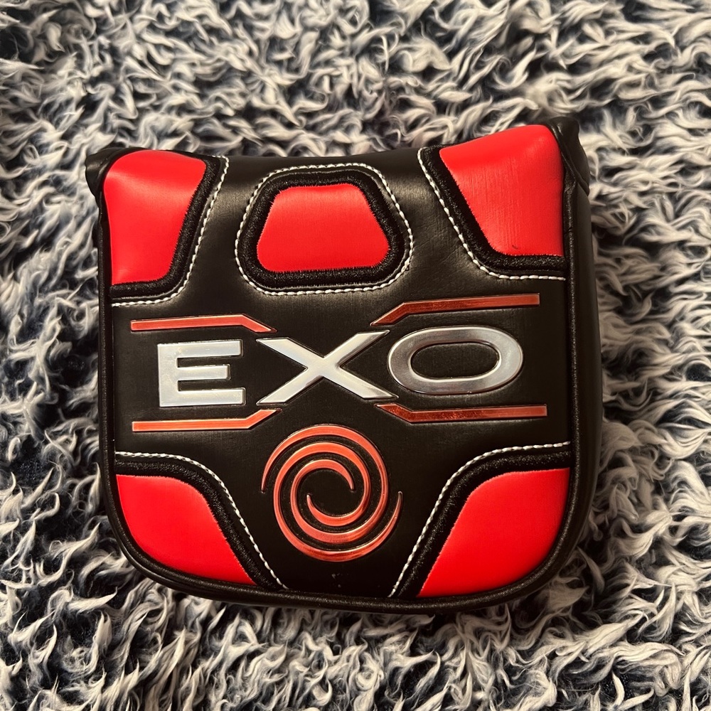 NEW Odyssey EXO XL Mallet Putter Headcover Golf Head Cover